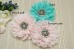 Daisy Blingy Chiffon Flower (12 cm)